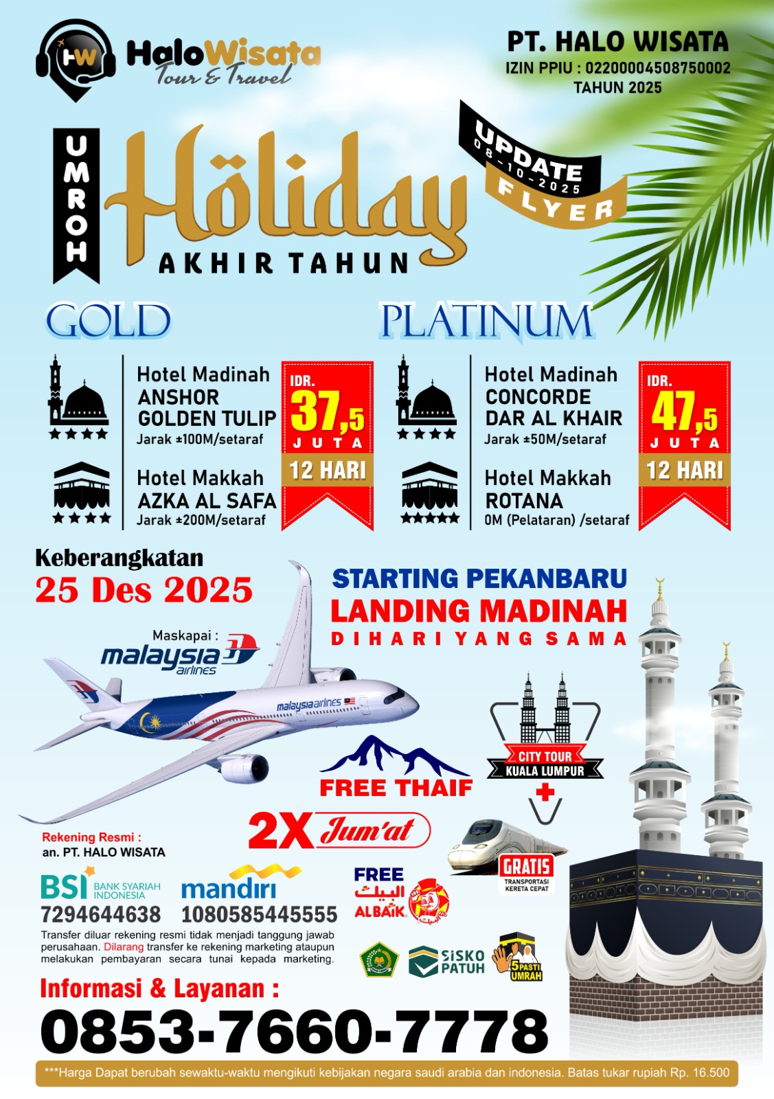 UMROH HOLIDAY AKHIR TAHUN