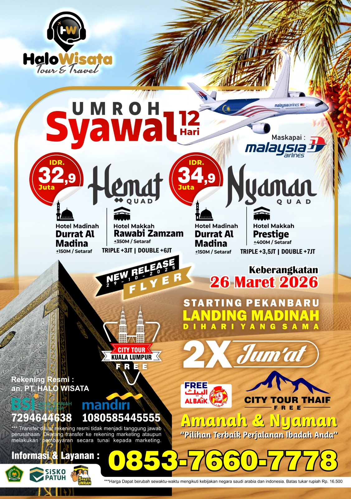 PAKET UMROH SYAWAL