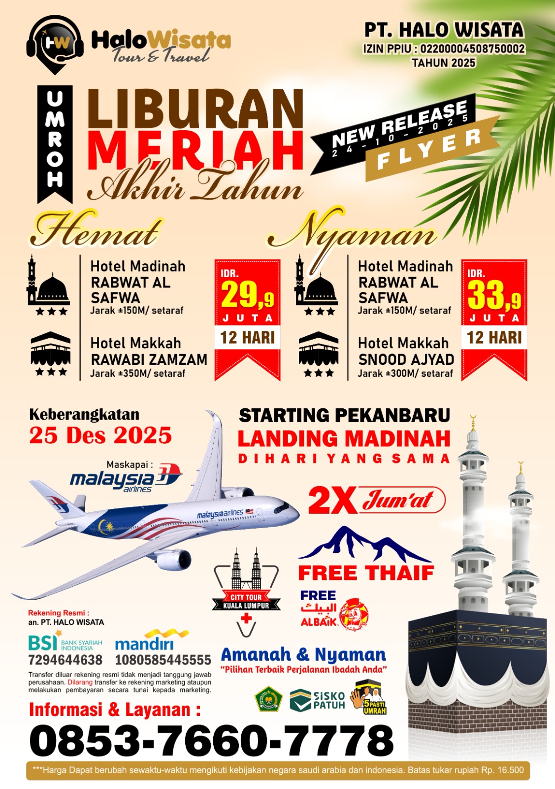 PAKET UMROH LIBURAN MERIAH