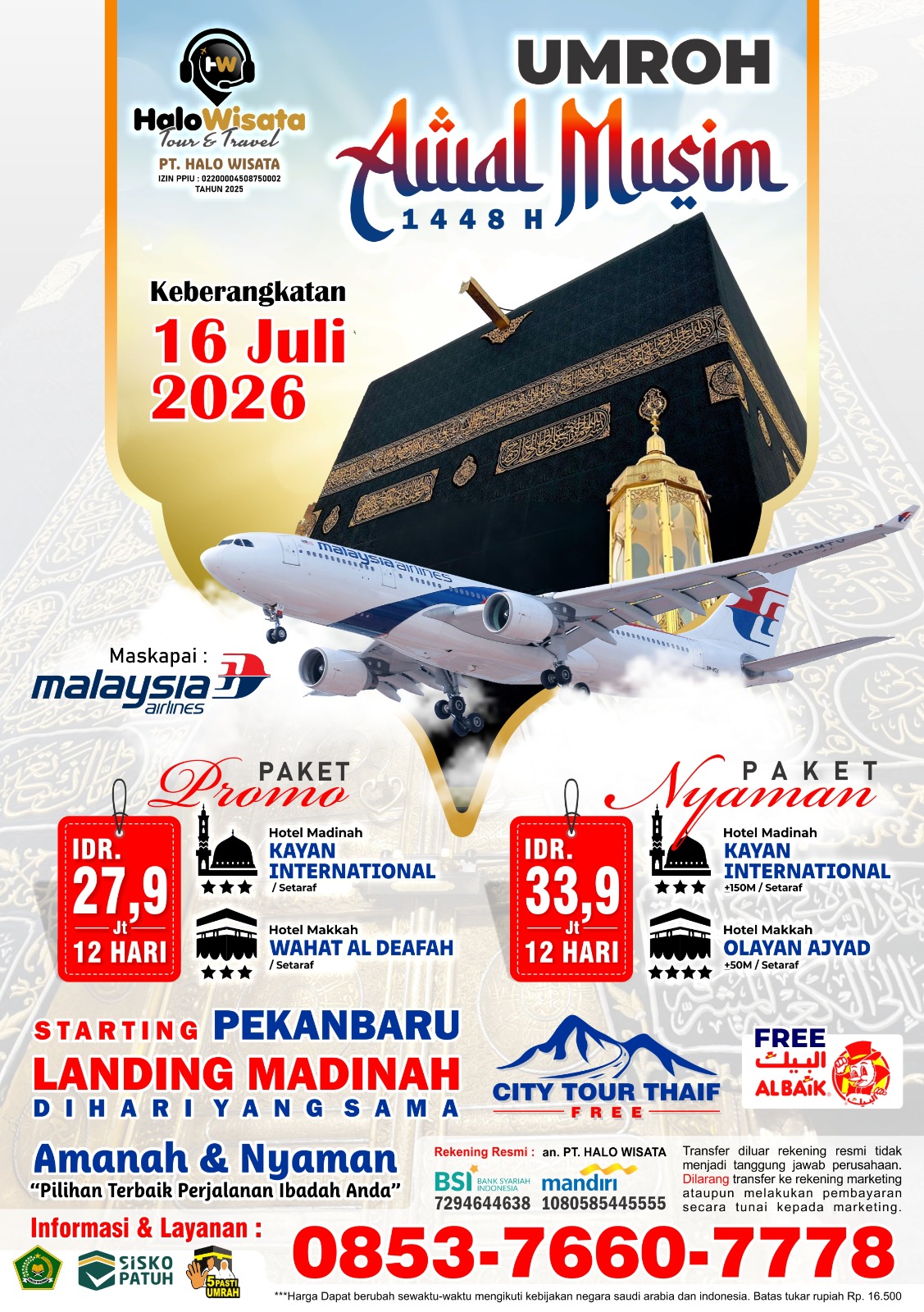 UMROH AWAL MUSIM 1448 H